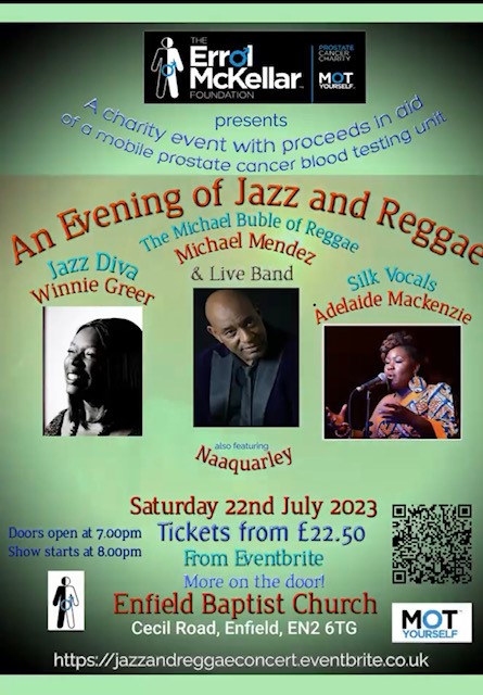 Evening of Jazz and Reggae July 2023
